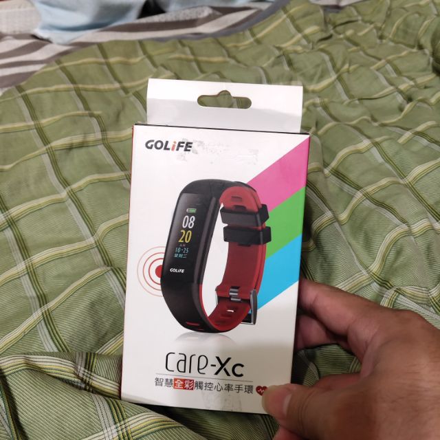 Golife care-xc 智慧全彩觸控心率手環