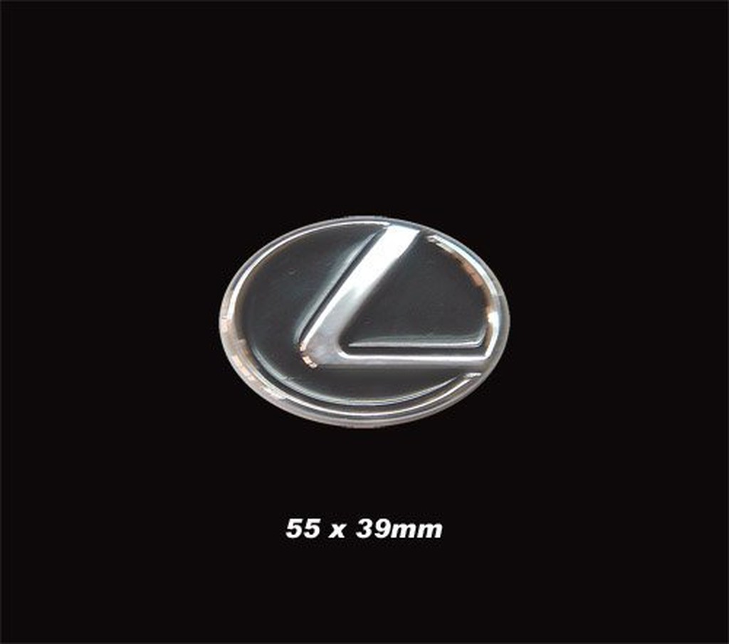 ※金螃蟹※ Lexus 凌志 L 標誌 logo 55*39mm