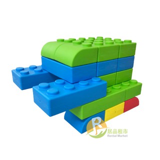 【居品租市】※專業出租平臺 - 嬰幼玩具※ Weplay 巧巧大積木 - 家庭組 (32個)