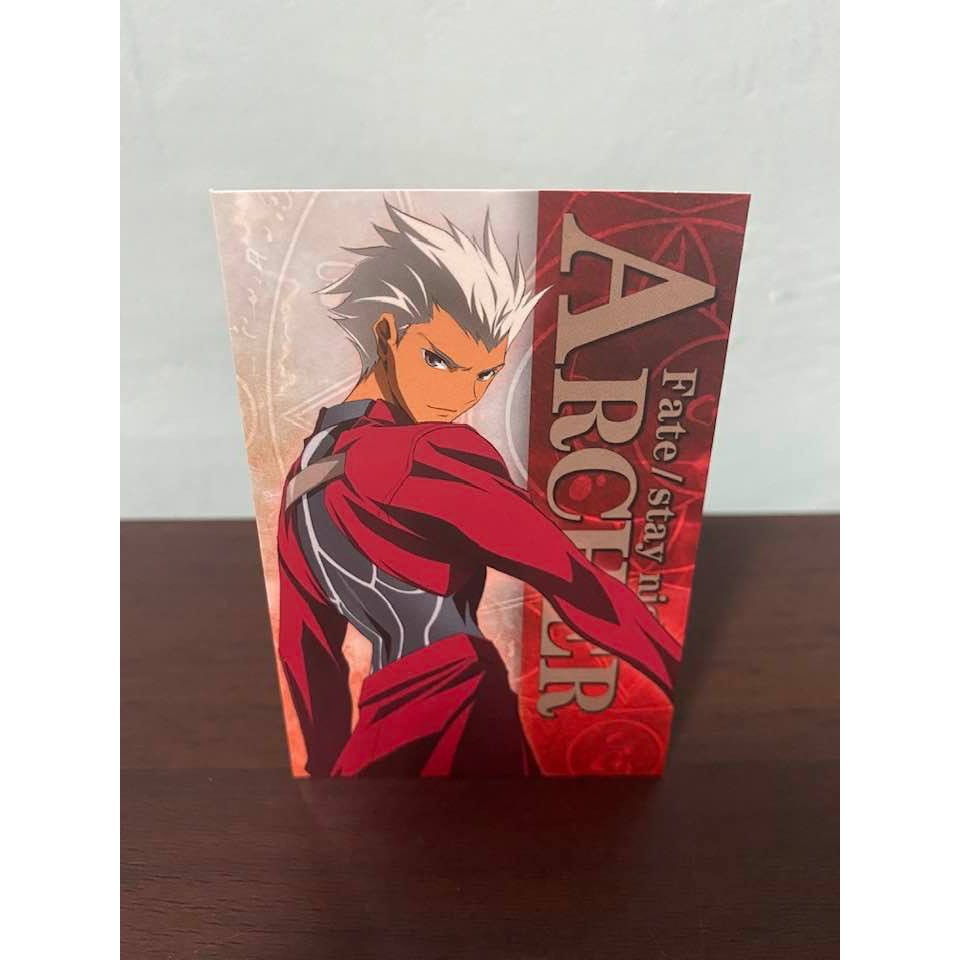 Fate Stay Night Zero 日版 角色歌 Cd 附錄卡 諏訪部順一 Archer Saber 賽巴 遠坂凜