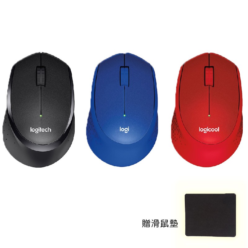 【蝦皮團購】Logitech 羅技 M331 無線靜音滑鼠 贈滑鼠墊 原廠一年保固 無線滑鼠 接收器 現貨