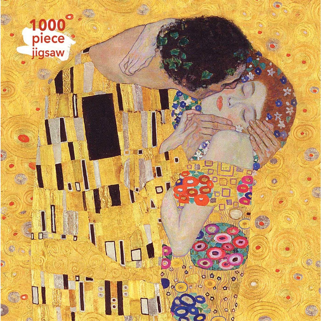 【現貨】克林姆 吻 1000片 拼圖 英國品牌 Flame Tree Studio  Klimt The Kiss