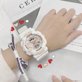 ✶♀【限時折扣】 新品 網紅超火運動電子表女ins中學生防水手錶男獨角獸韓版少女原宿風 高品質