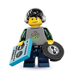 LEGO Minifigures Series 8 樂高8代 第8季 8833 #12流行DJ高手