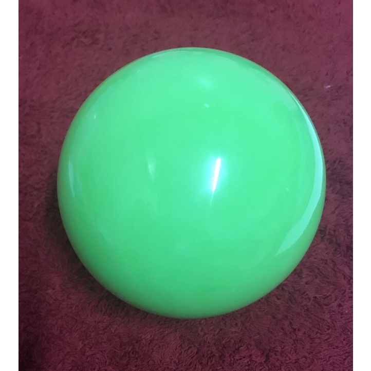 綠色熔煉水晶球擺件c061