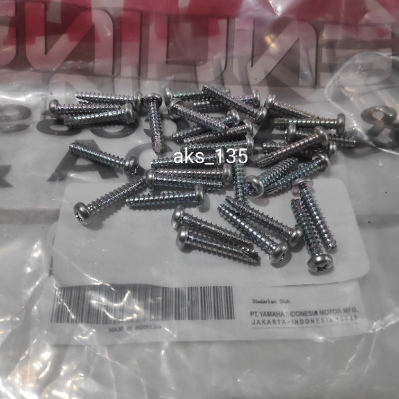 用於轉向信號雲母剎車燈和車速表 RX king Rxking 2002-2006 單位價格的原裝螺栓