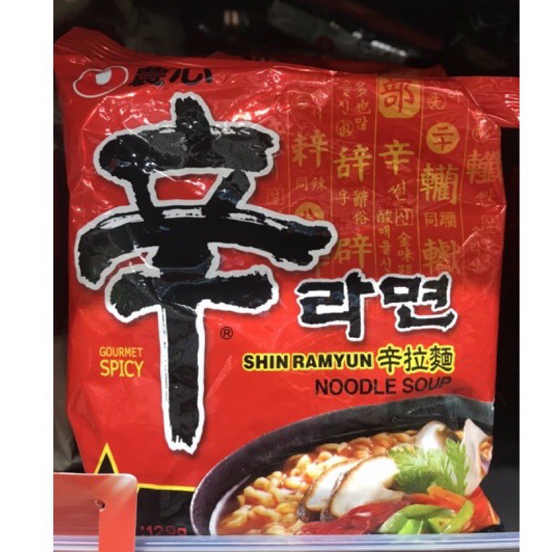 農心辛拉麵韓國農心 辛拉麵 1入 市價35