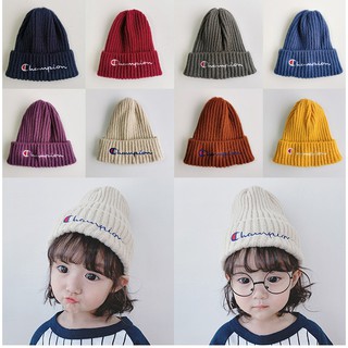 ⭐ 台灣現貨 帽子 兒童 成人 冠軍 彩色 刺繡 造型 親子 針織帽