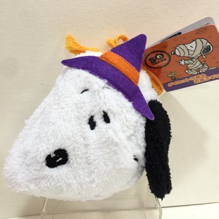 日本 PEANUTS Snoopy 史努比 萬聖節 絨毛束口袋 收納袋 束口包 束口袋