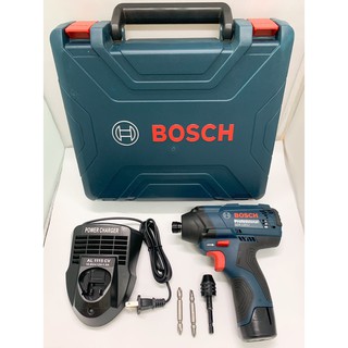 鋰電衝擊起子機 BOSCH GDR120-LI 12V 搭配組合系列 /雙速可正反轉/充電式衝擊起子機/電動工具螺絲刀