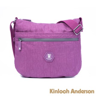 【Kinloch Anderson】莓果漫遊 圓弧簡約斜側包 紫