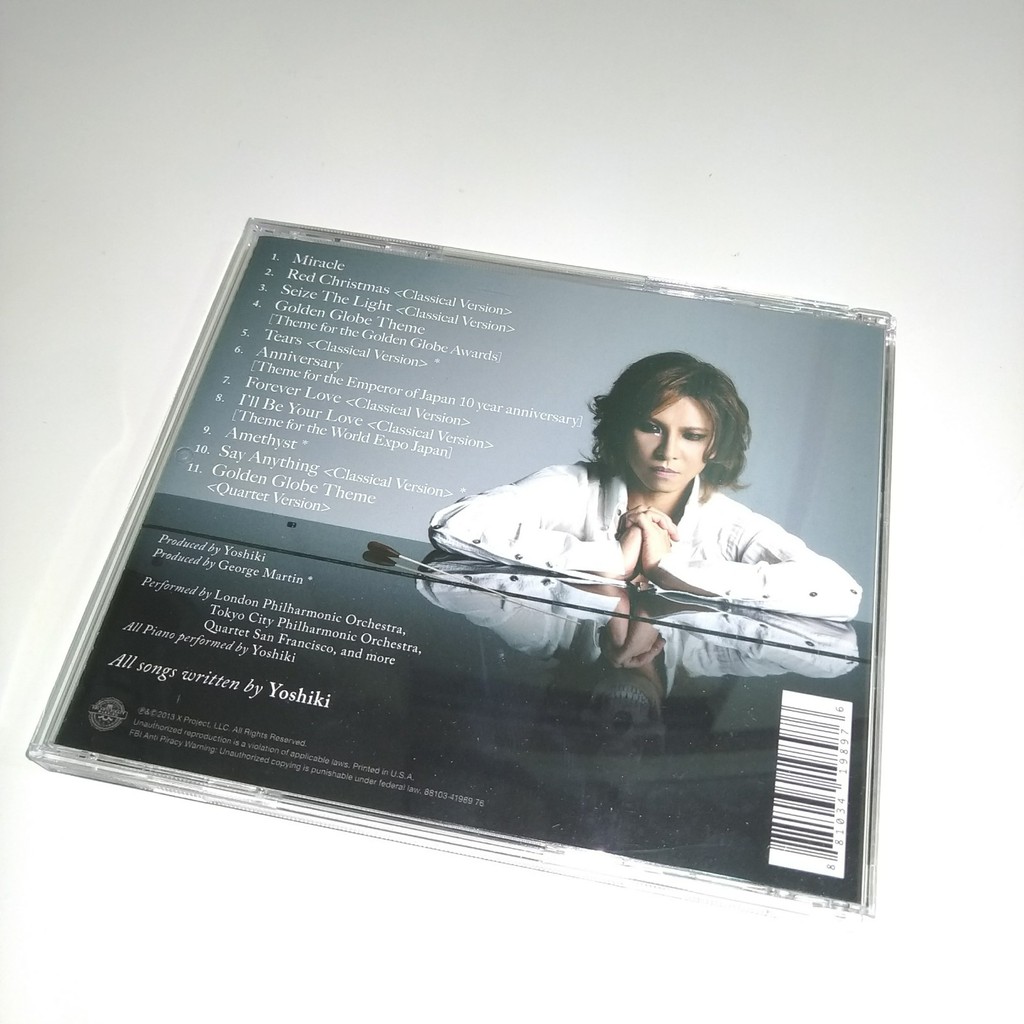 Yoshiki Classical 国内盤 正規品 CD