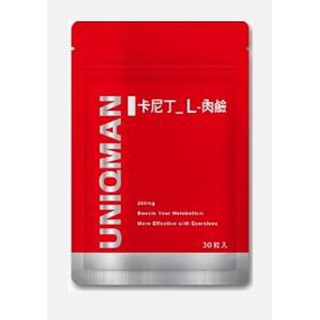 UNIQMAN 卡尼丁_L-肉鹼 素食膠囊 (30粒/袋)