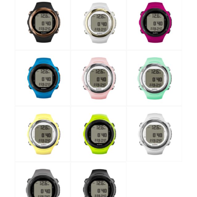 全新缺盒SUUNTO D4i novo 桃紅色