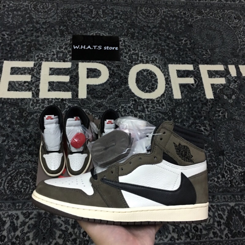 travis scott green jordan 1