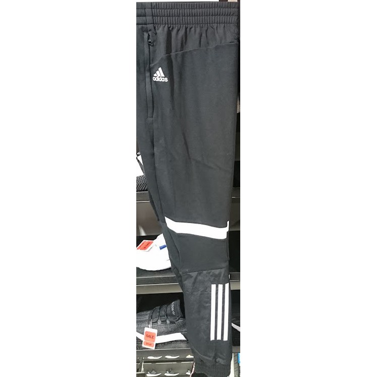 2019 一月ADIDAS M WND PANT 運動長褲黑白DZ0399 | 蝦皮購物