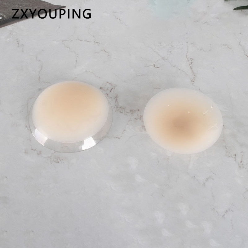 固態矽膠乳貼 防凸點防走光乳貼隱形胸貼無痕矽膠乳頭貼 【ZXYOUPING】