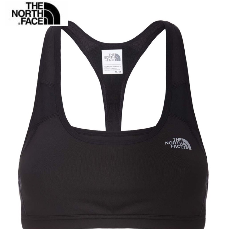 全新The north face運動內衣 running bra L號 亮橘色