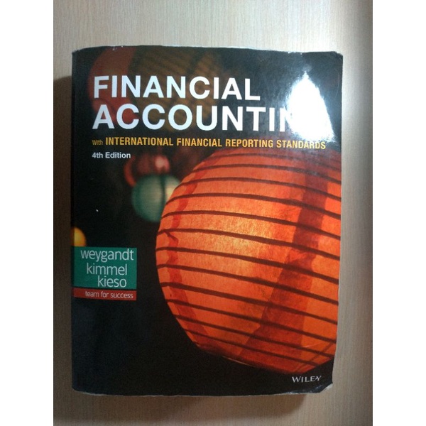 Financial Accounting, IFRS Edition - 4th edition
