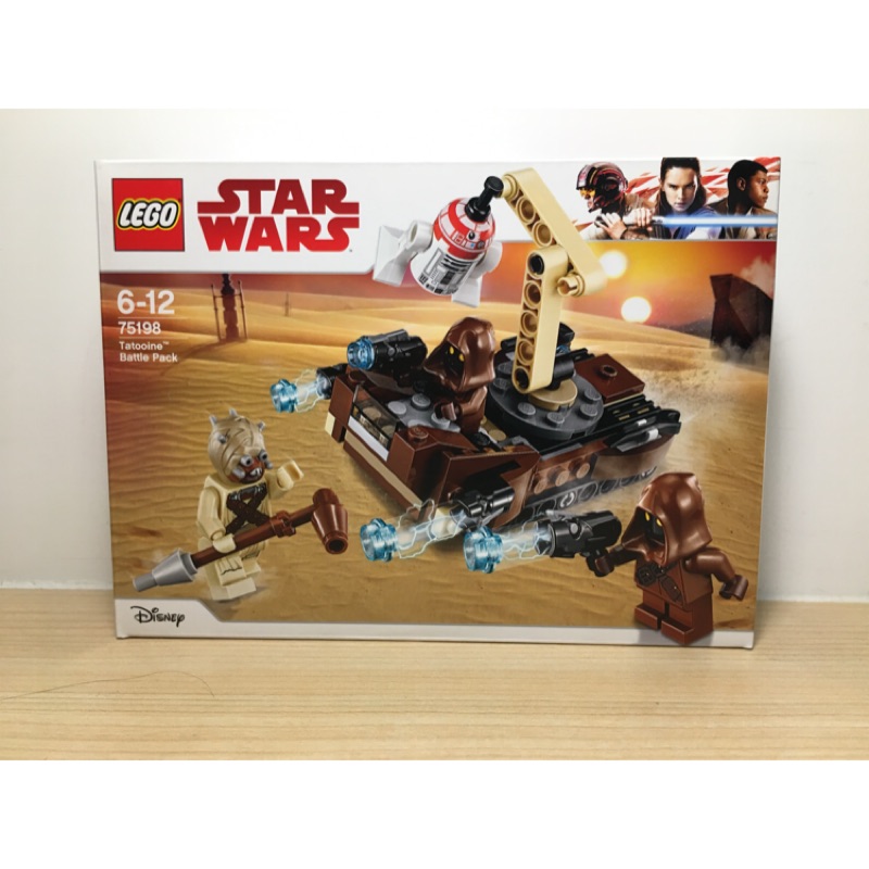 【LETO小舖】LEGO 75198 Star Wars系列 Tatooine Battle Pack 全新未拆 現貨