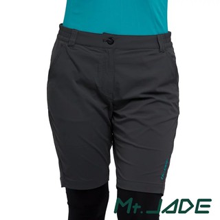 【Mt.JADE】#快速出貨 女款 羽量感Bermuda吸溼快乾彈性短褲 休閒穿搭/輕量機能(3色)
