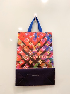 LV Louis Vuitton 紙袋 聖誕節限定版