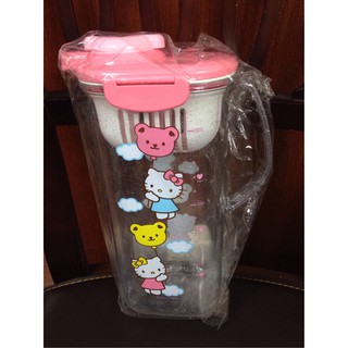 Hello Kitty 日本製透明冷水壺冷泡茶壺1500ml