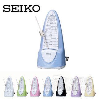 日本 SEIKO 精工 機械鐘擺式 發條 復古 傳統 節拍器 原廠正品公司貨 SPM320 SPM-320 藍色