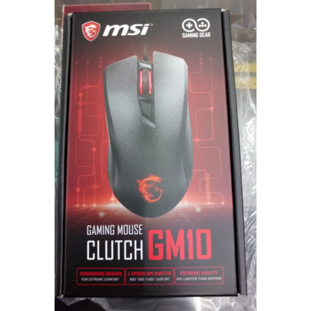 msi (微星）滑鼠 遊戲專用！GM10