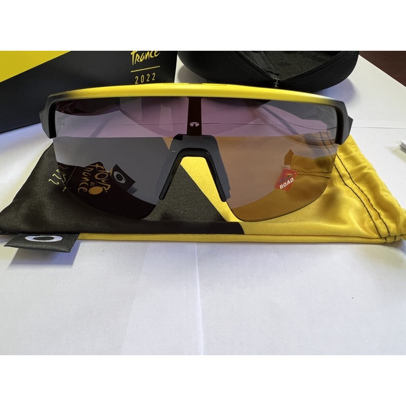 正版 現貨Oakley Sutro lite Tour de France  環法版 太陽眼鏡 黃黑 風鏡