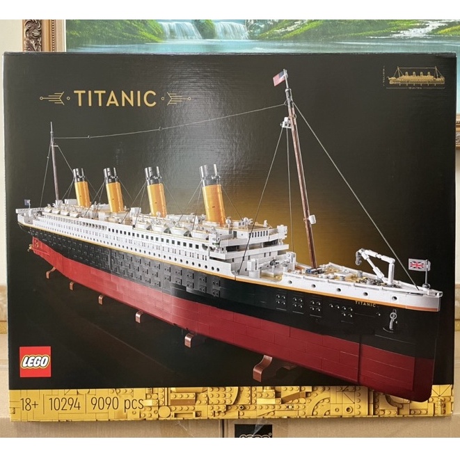 【椅比呀呀|高雄屏東】LEGO 樂高 10294 鐵達尼號 Titanic