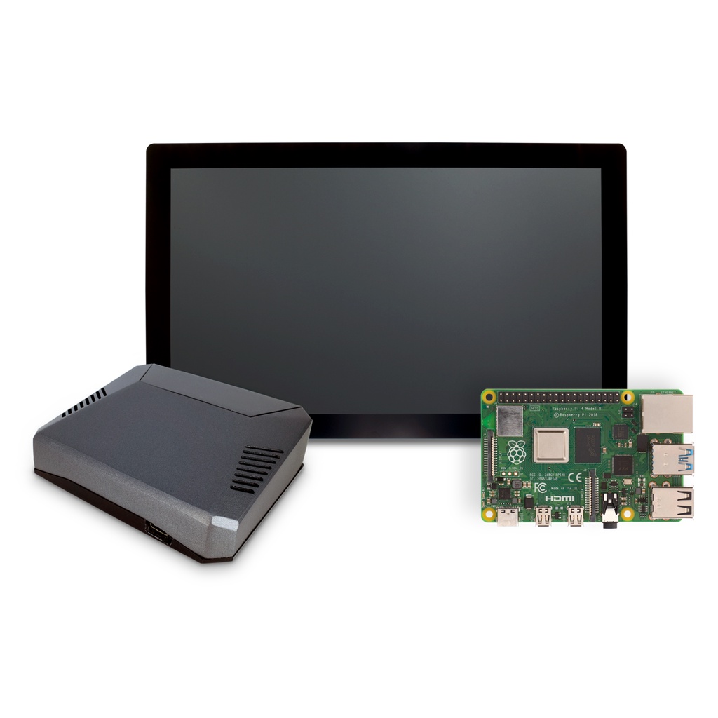 【博橡科技】15.6"人機介面(採Raspberry Pi 4B) 全彩工規電容式觸控螢幕 支援ADE編輯軟體