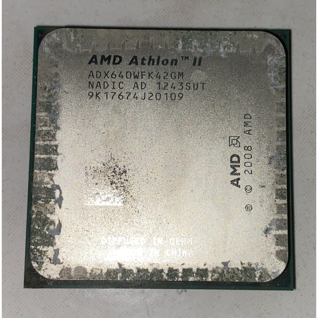 中古 二手 便宜賣 AMD AM3 四核處理器 Athlon II X4-640 x4 640 Processor