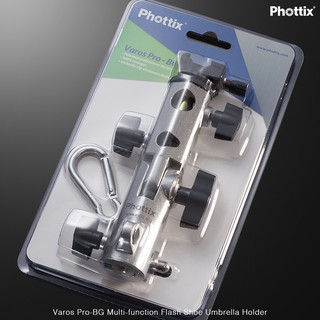 三重☆大人氣☆ 公司貨 Phottix VAROS Pro BG 大型 離機閃 閃燈座 金屬雙母 傘夾關節