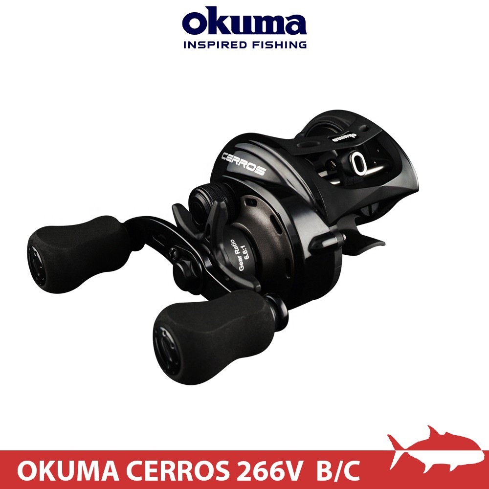 【搏漁所釣具】 okuma CERROS 266V Baitcasting 塞羅 小烏龜 水滴輪 捲線器 寶熊