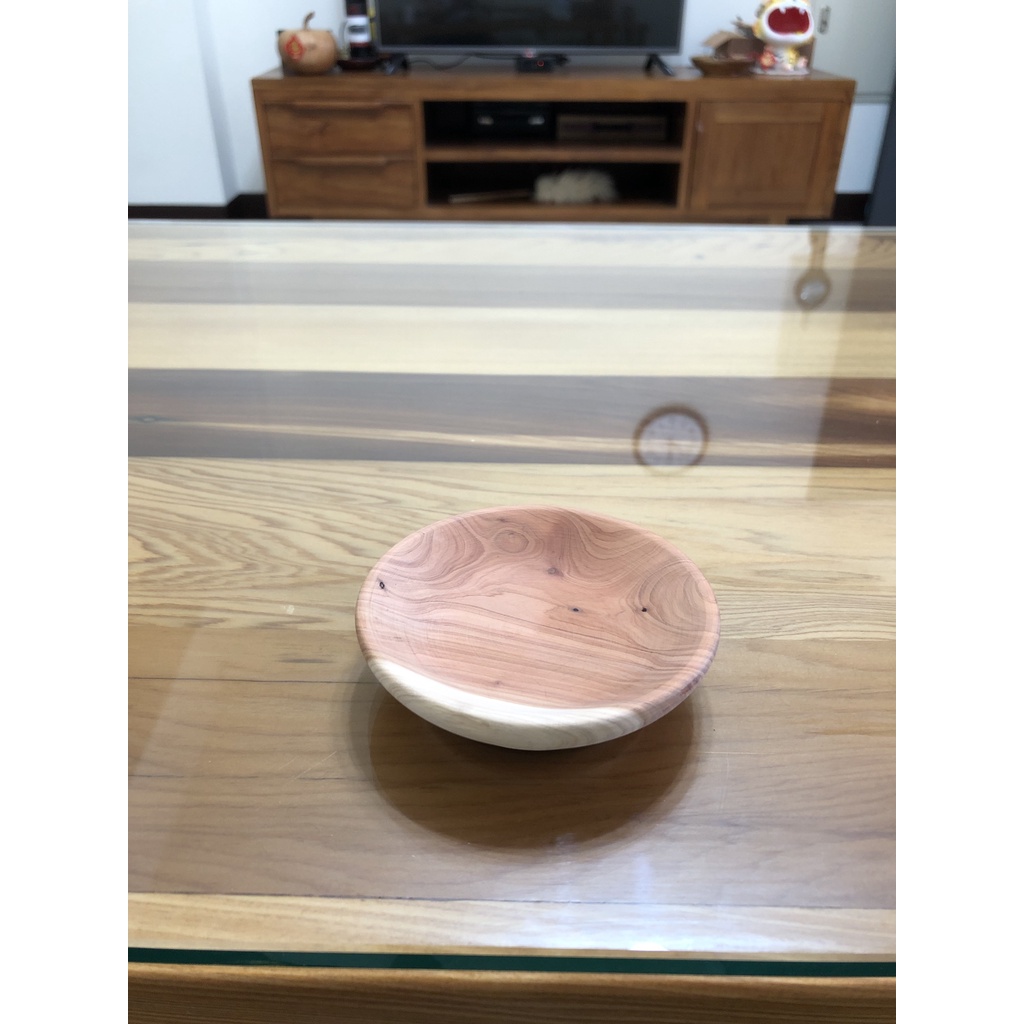 龍柏聚財聚寶盤（可用來放休閒零嘴）-聚寶盆木藝品