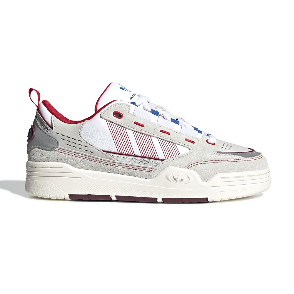 Adidas ADI2000 男 白紅灰復古 繽紛 網球風 運動 休閒鞋 GX6358