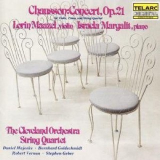 蕭頌 協奏曲作品21 Chausson Concerto for Violin Piano Op21 80046