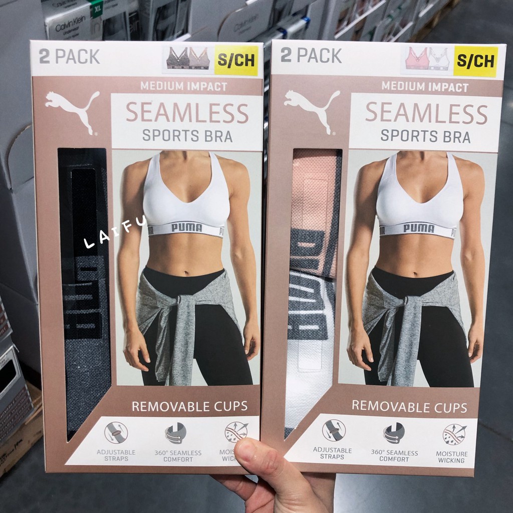 puma sports bra costco