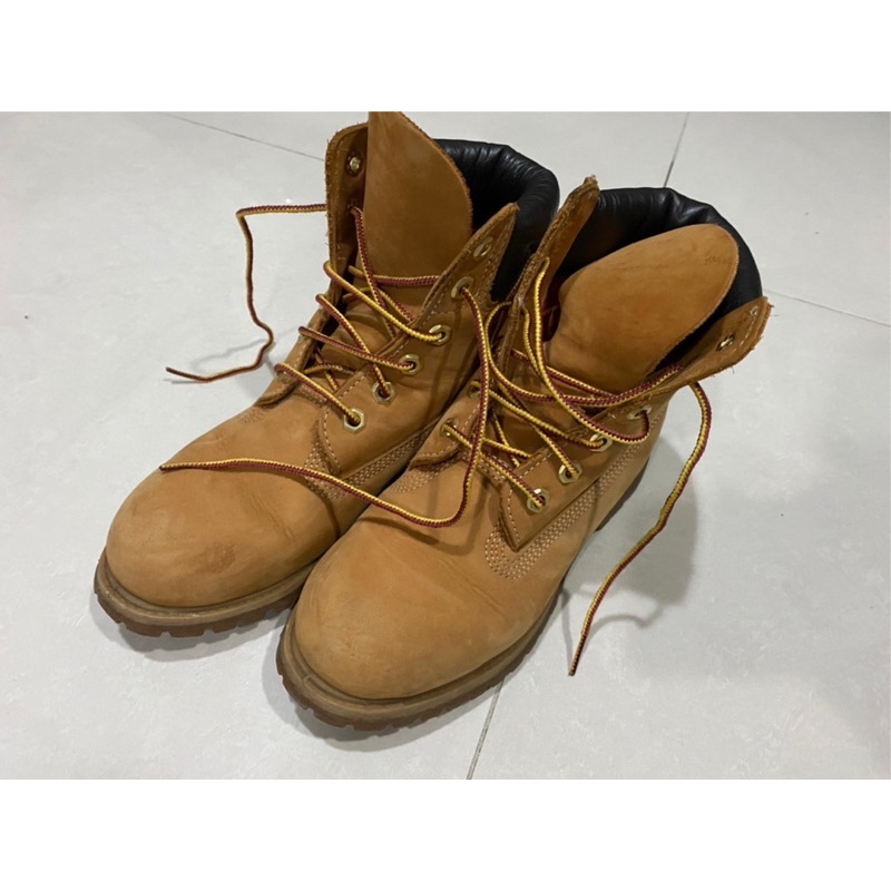 二手 Timberland 黃靴 6W 九成新