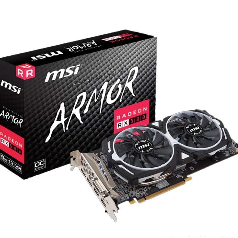 微星 MSI RX580 8G ARMOR 過保