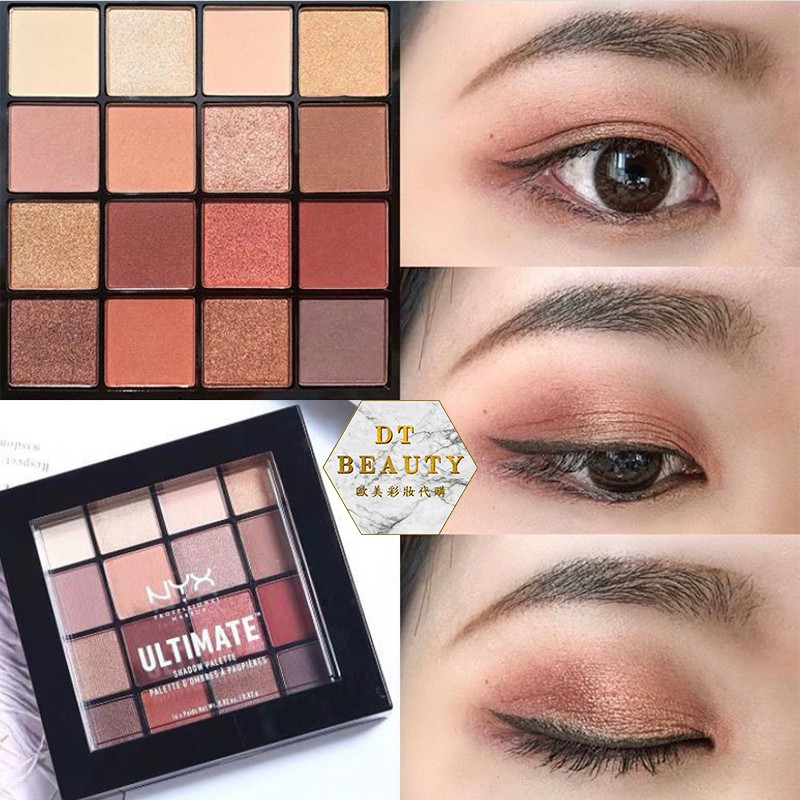 現貨附發票❤️ nyx 眼影 眼影盤 warm neutrals 新手彩妝 brights  phoenix