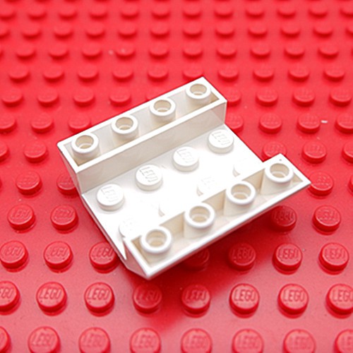 Lego樂高4854 4x4斜板不帶兩孔白色綠色 蝦皮購物