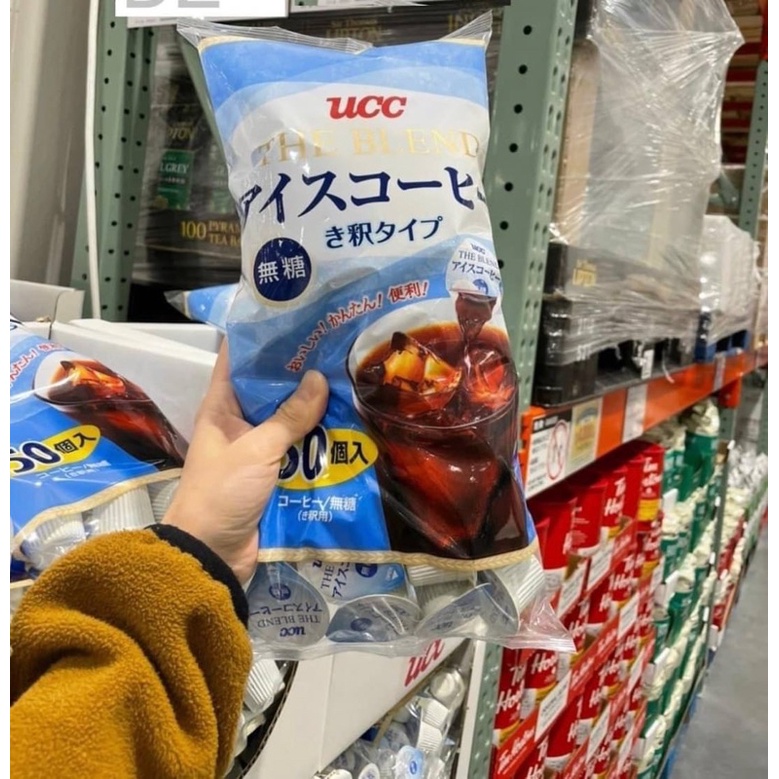 （現貨）日本Costco 無糖UCC冰咖啡膠囊球50入