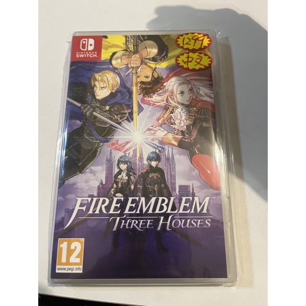 NS Switch 二手 聖火降魔錄 風花雪月 中文版 Fire Emblem Three Houses