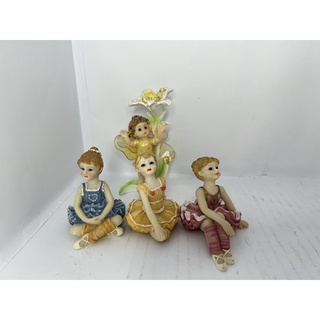 歐式古典造型陶瓷娃娃 芭蕾舞蹈女孩 櫥窗擺飾