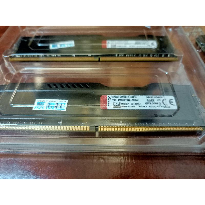 Kingston HX432C18FBK2/32 DDR4 32GB 3200C18 (16GB*2)