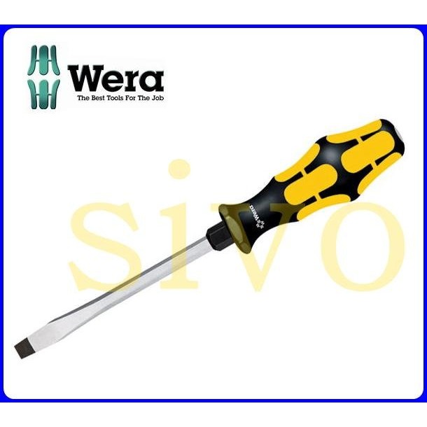 Wera 932A 頂級一字貫通起子 加強型 世界最強鑿型螺絲起子