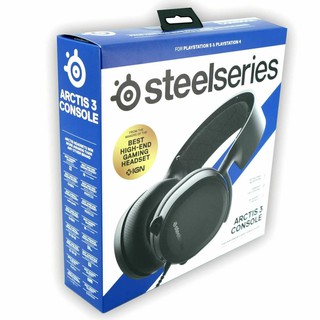SteelSeries 賽睿 PS5周邊 ARCTIS 3 CONSOLE 有線電競耳機 麥克風 黑色【魔力電玩】