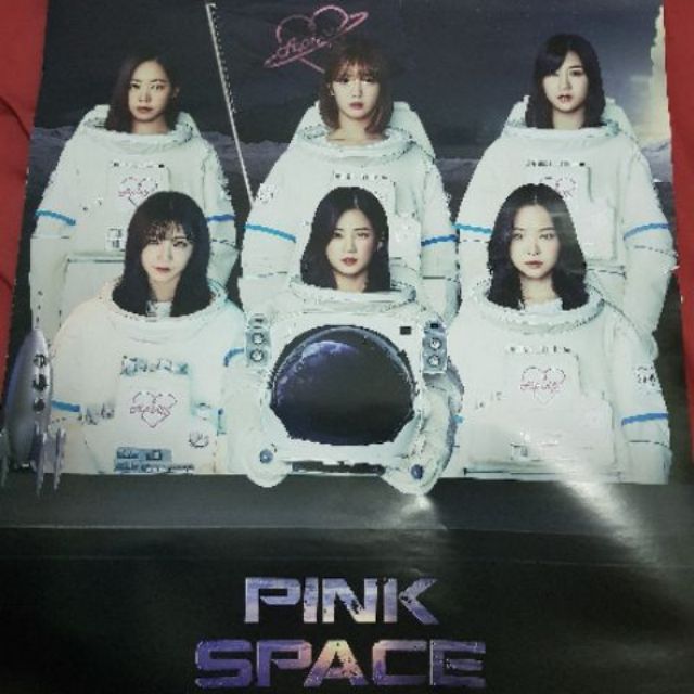 APINK 四巡 演唱會 Pink Space 2018 海報 有損
